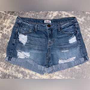 Mudd™️ Distressed Denim Shorts